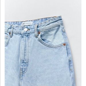Zara Wide Leg Full Length Jeans - Size 8